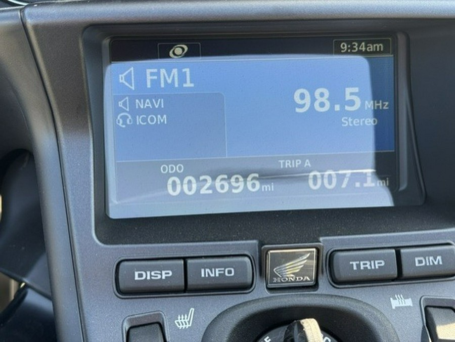 2016 Honda Gold Wing Audio Comfort Navi XM - Grey/Black