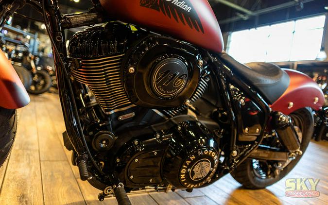 2024 Indian Motorcycle® Chief Bobber Dark Horse® Sunset Red Smoke