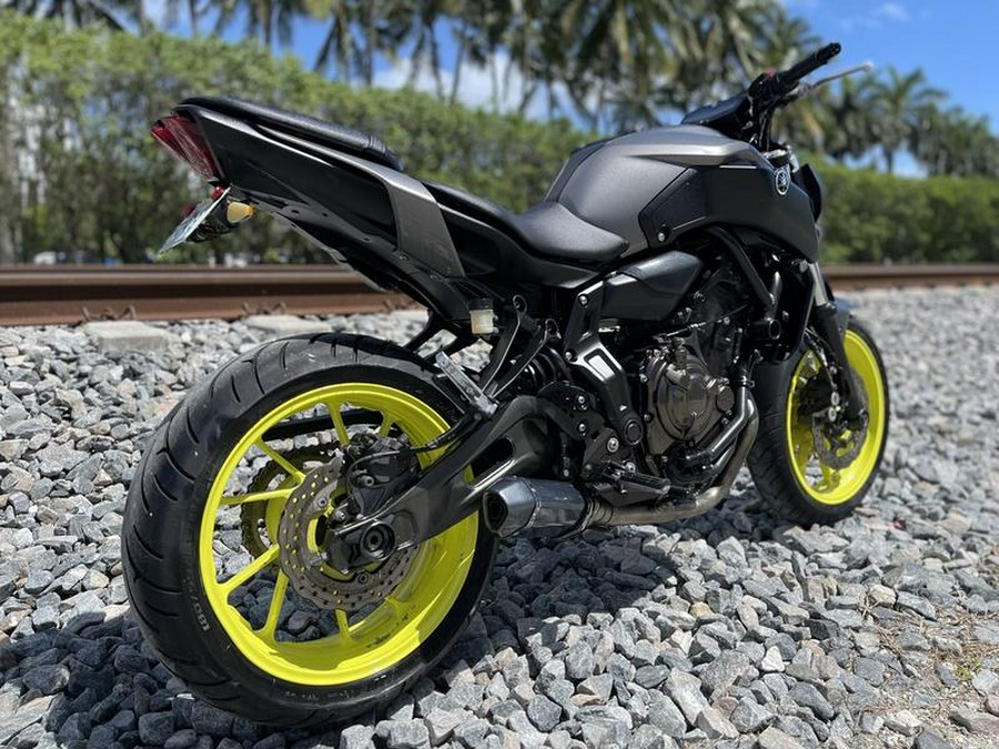 2018 Yamaha MT-07