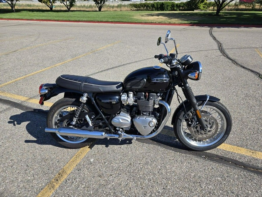 2022 Triumph Bonneville T120 Jet Black
