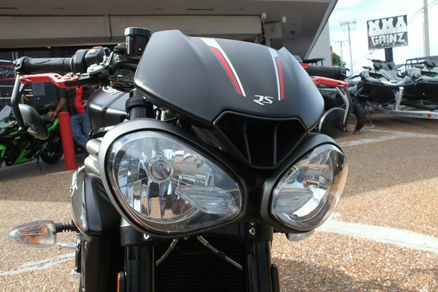 2019 Triumph Speed Triple RS Matt Jet Black RS