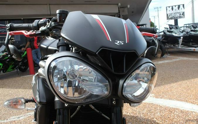 2019 Triumph Speed Triple RS Matt Jet Black RS