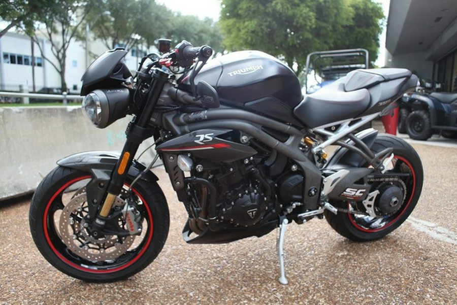 2019 Triumph Speed Triple RS Matt Jet Black RS