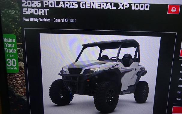 2026 Polaris General XP 1000 Sport