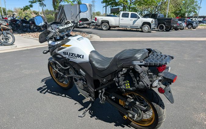 2023 Suzuki V-Strom 650 white