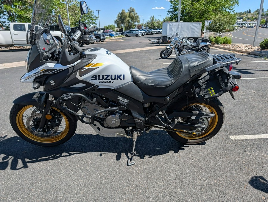 2023 Suzuki V-Strom 650 white