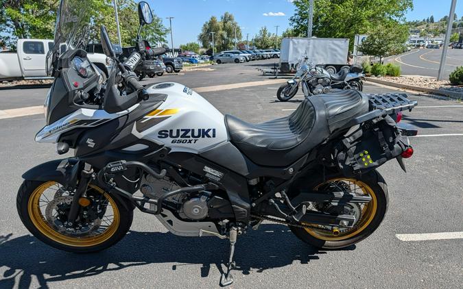 2023 Suzuki V-Strom 650 white