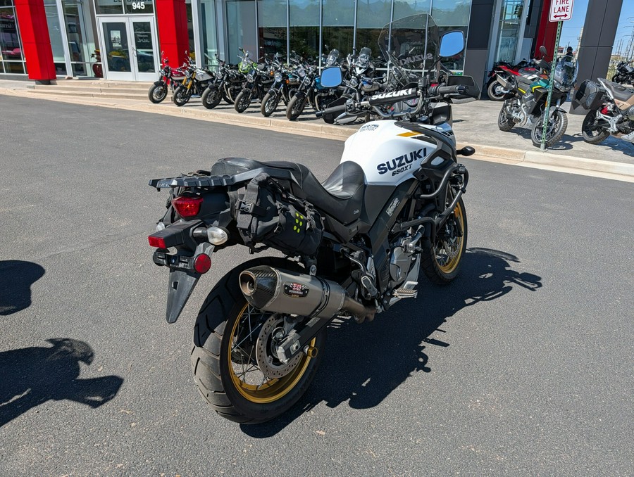 2023 Suzuki V-Strom 650 white