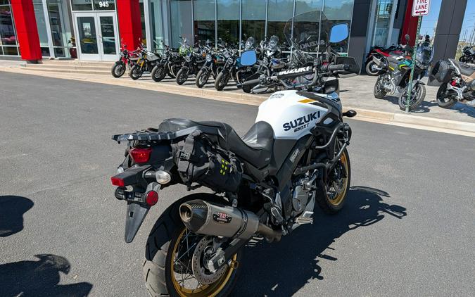 2023 Suzuki V-Strom 650 white