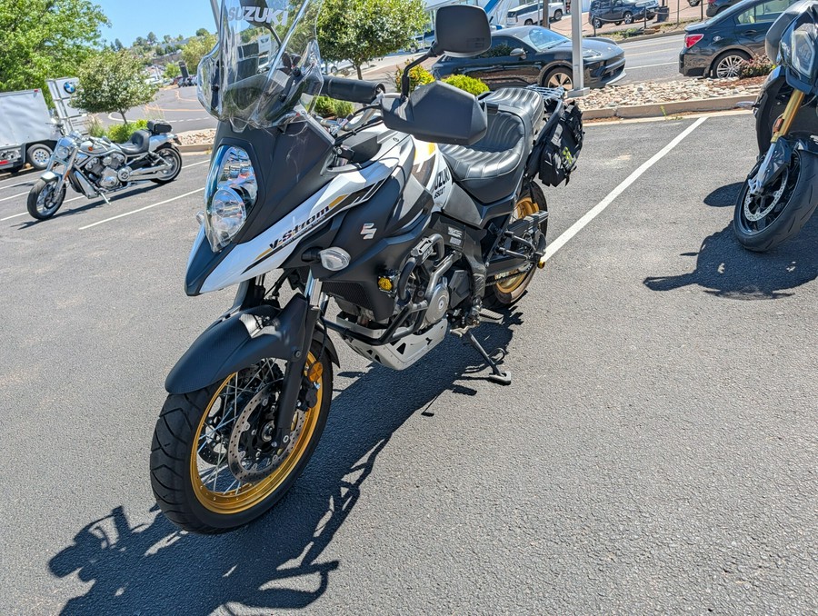 2023 Suzuki V-Strom 650 white