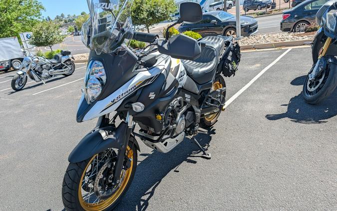 2023 Suzuki V-Strom 650 white
