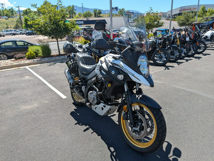 2023 Suzuki V-Strom 650 white