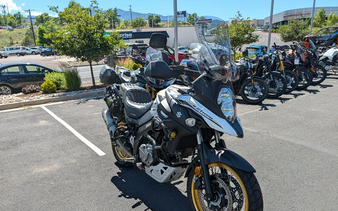 2023 Suzuki V-Strom 650 white