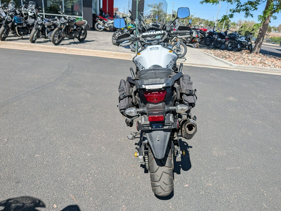2023 Suzuki V-Strom 650 white