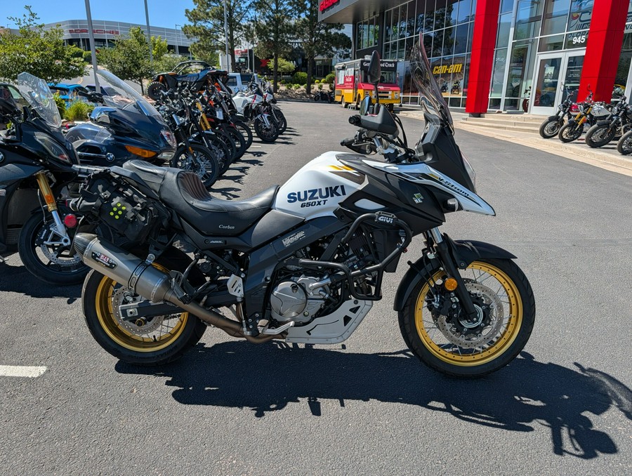2023 Suzuki V-Strom 650 white