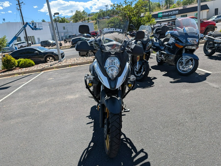 2023 Suzuki V-Strom 650 white