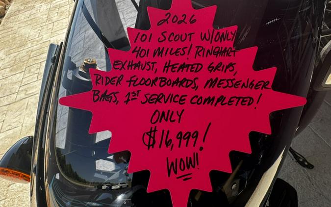 2026 Indian Motorcycle® 101 Scout® Base