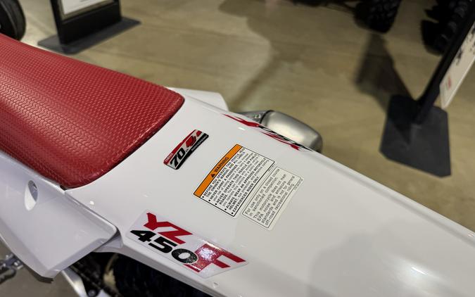 2026 Yamaha YZ450F 70th Anniversary Edition