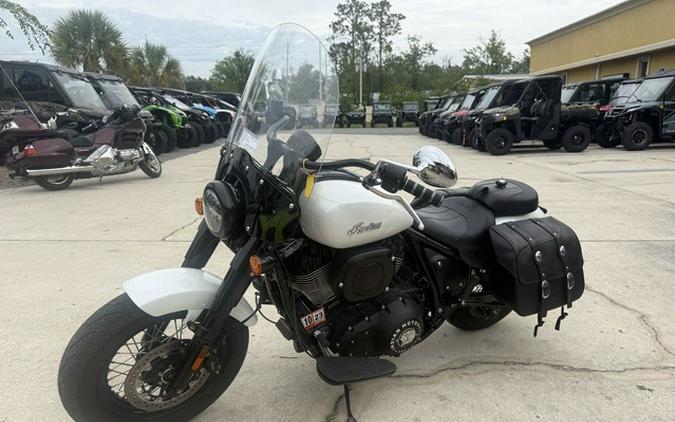 2022 Indian Super Chief ABS Pearl White