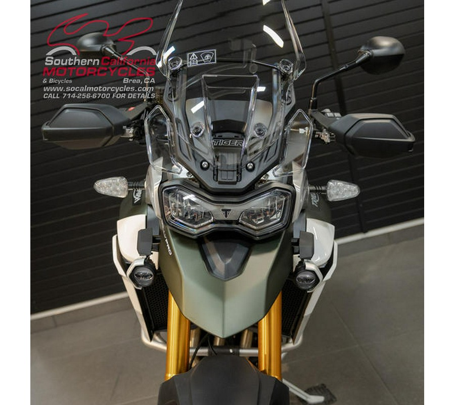 2023 Triumph Tiger 900 Rally Pro Matte Khaki Green