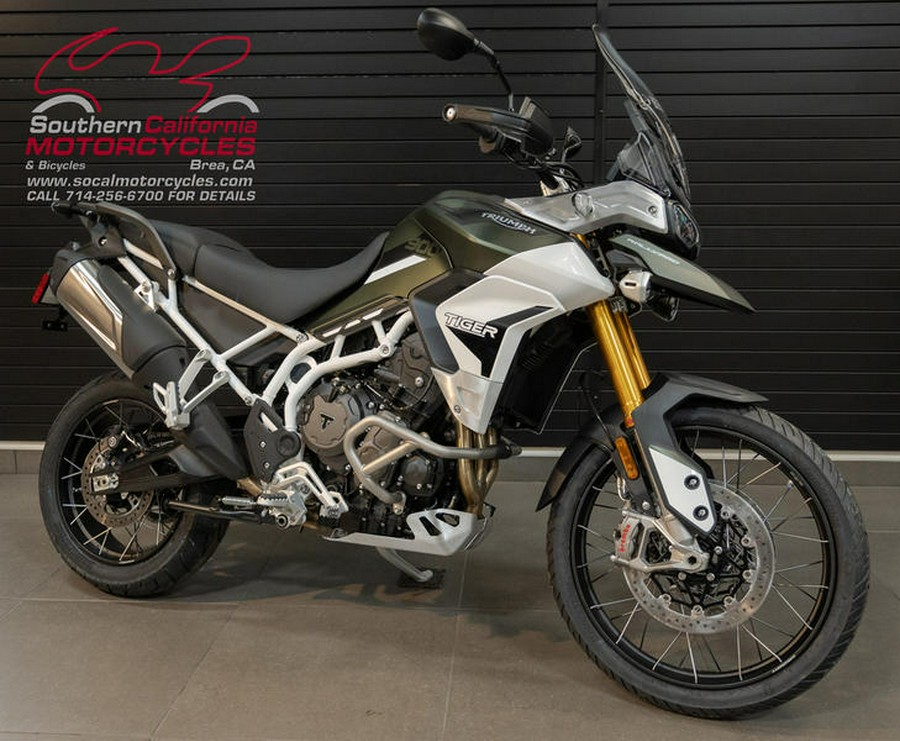 2023 Triumph Tiger 900 Rally Pro Matte Khaki Green