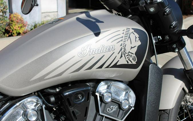 2024 Indian Motorcycle® Scout® Bobber Twenty ABS Silver Quartz Smoke