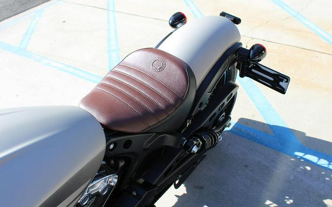 2024 Indian Motorcycle® Scout® Bobber Twenty ABS Silver Quartz Smoke