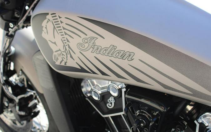 2024 Indian Motorcycle® Scout® Bobber Twenty ABS Silver Quartz Smoke