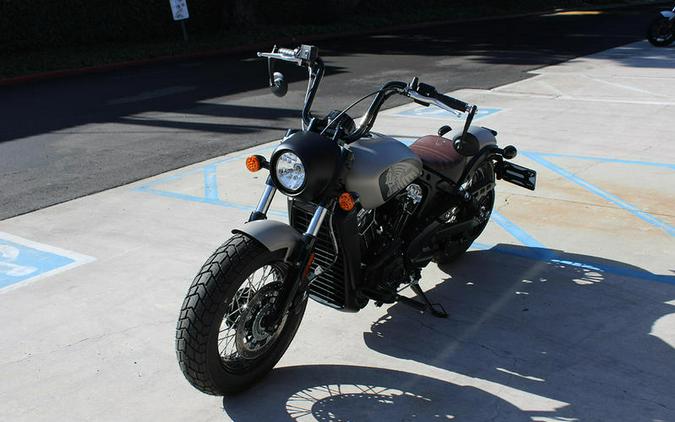 2024 Indian Motorcycle® Scout® Bobber Twenty ABS Silver Quartz Smoke