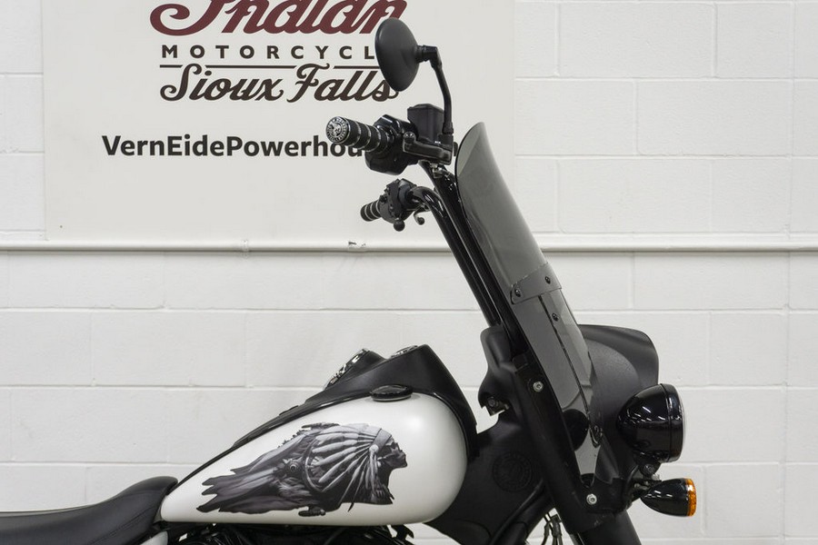 2019 Indian Motorcycle® Springfield® Dark Horse® White Smoke