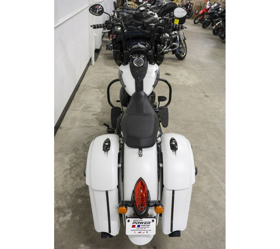 2019 Indian Motorcycle® Springfield® Dark Horse® White Smoke