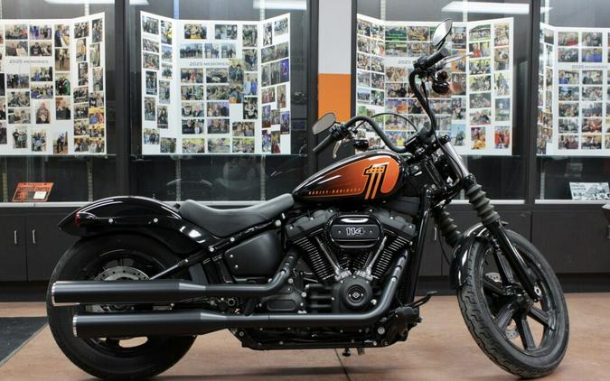 Used 2023 Harley-Davidson Street Bob 114 Cruiser Motorcycle For Sale In Medina, OH