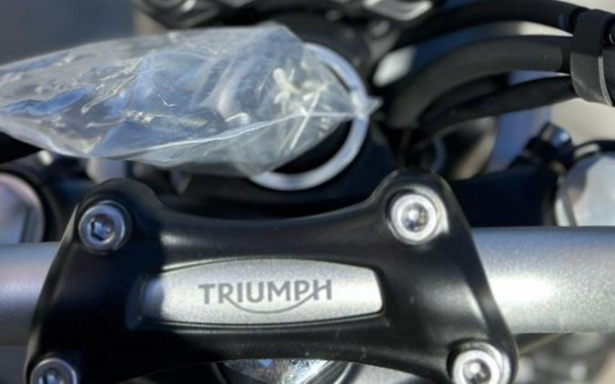 2024 Triumph Scrambler 900 Jet Black