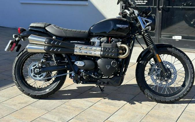 2024 Triumph Scrambler 900 Jet Black