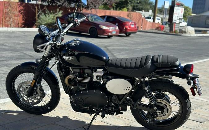 2024 Triumph Scrambler 900 Jet Black