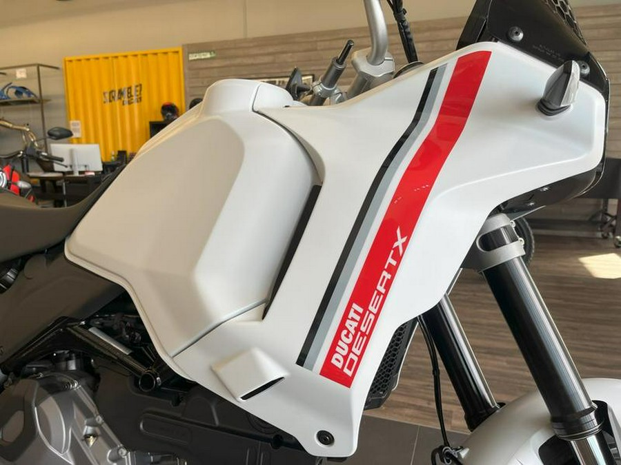 2024 Ducati DesertX White Livery