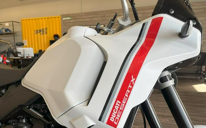 2024 Ducati DesertX White Livery