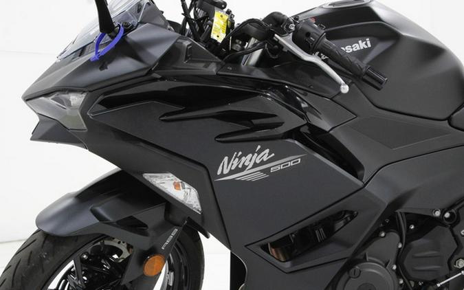 2026 Kawasaki Ninja 500 ABS Metallic Flat Spark Black