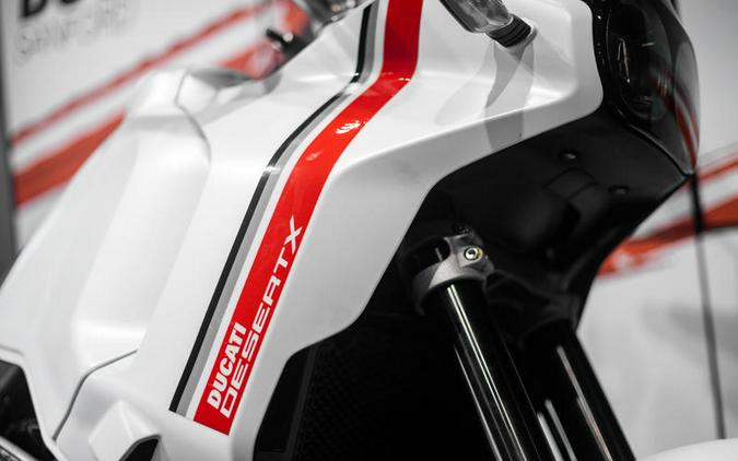 2024 Ducati DesertX Star White Silk