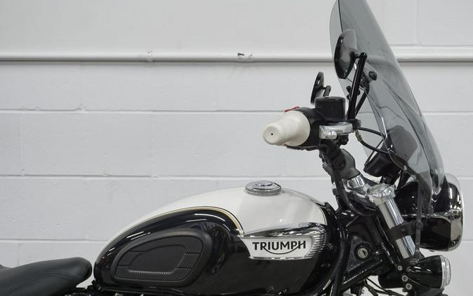 2018 Triumph Bonneville Speedmaster Fusion White and Phantom Black