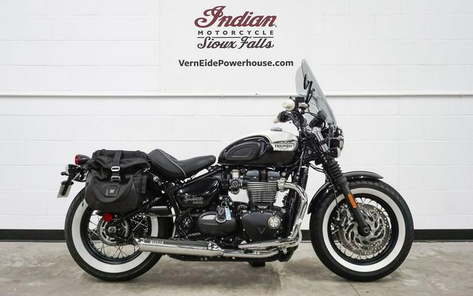 2018 Triumph Bonneville Speedmaster Fusion White and Phantom Black