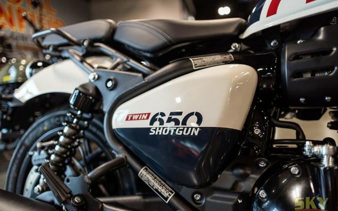 2024 Royal Enfield Shotgun 650 Stencil White