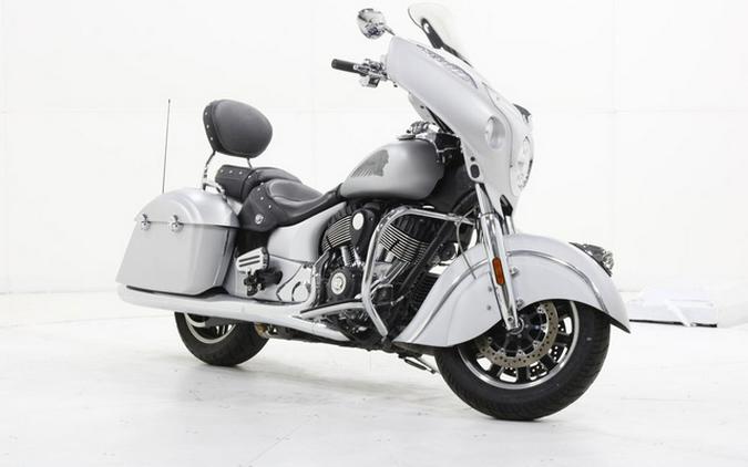 2018 Indian Chieftain Classic ABS Star Silver Smoke