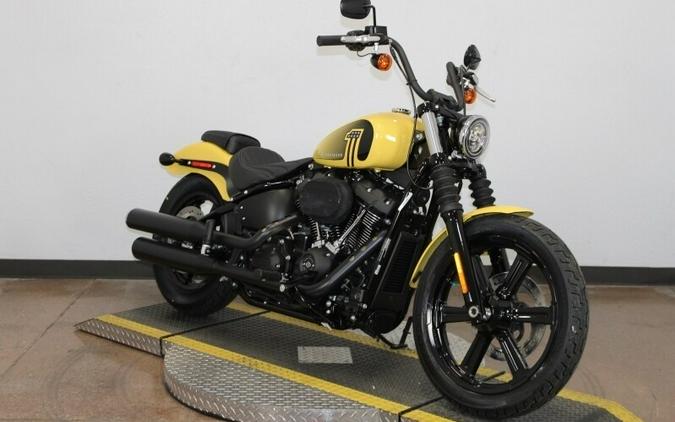 Harley-Davidson Street Bob 114 2023 FXBBS 942677 INDUSTRIAL YLW