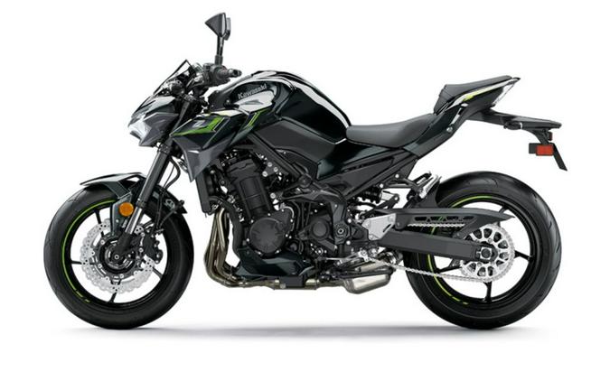 2024 Kawasaki Z900 ABS Metallic Spark Black/Metallic Matte Dark Gray