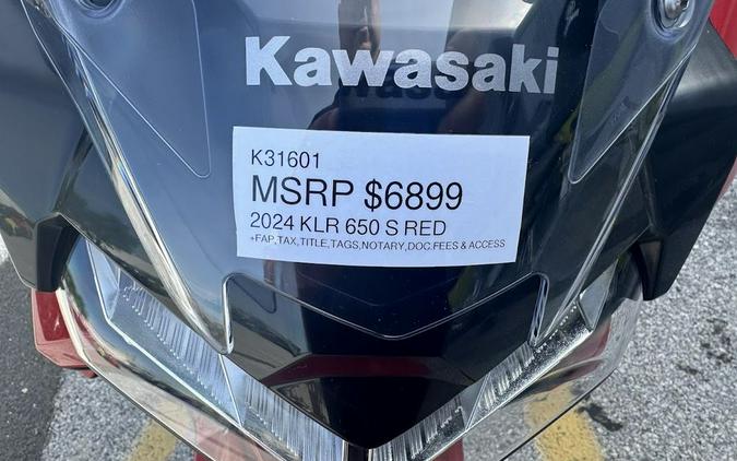 2024 Kawasaki KLR®650 S