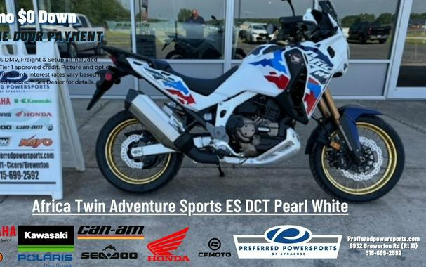 2024 Honda Africa Twin Adventure Sports ES DCT Pearl White