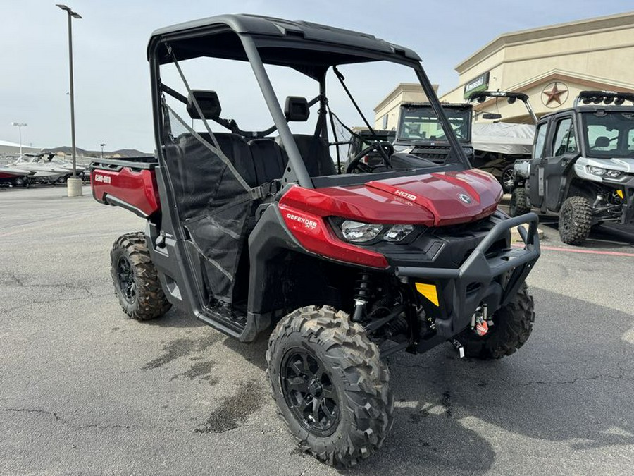 New 2024 CAN-AM DEFENDER XT HD10 FIERY RED