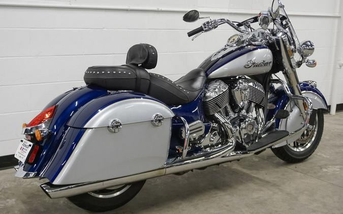 2017 Indian Motorcycle® Springfield™ Blue Sapphire Over Star Silver