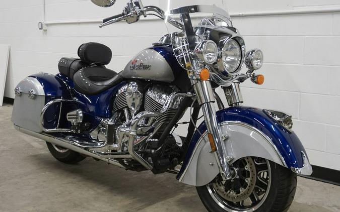 2017 Indian Motorcycle® Springfield™ Blue Sapphire Over Star Silver